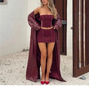 Outcast clothing Skirt set